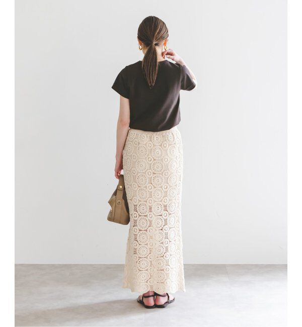 NOBLE「《追加》スビンコットンスムースコンパクトTシャツ 2」|Tシャツ・カットソー|