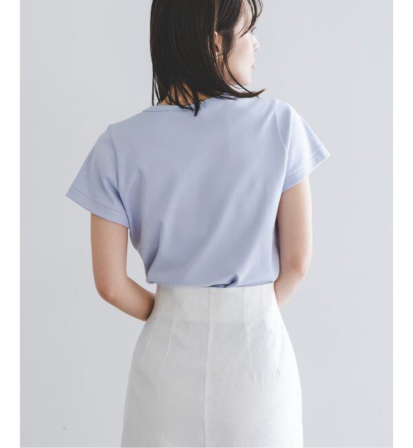 NOBLE「《追加》スビンコットンスムースコンパクトTシャツ 2」|Tシャツ・カットソー|