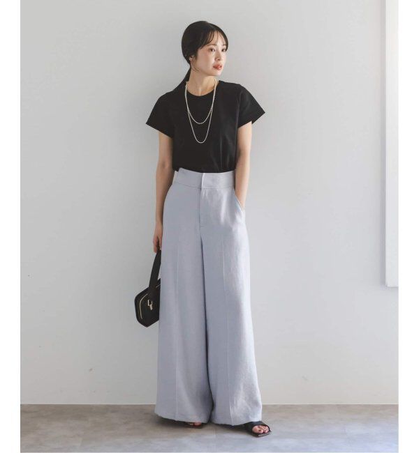 NOBLE「《追加》スビンコットンスムースコンパクトTシャツ 2」|Tシャツ・カットソー|