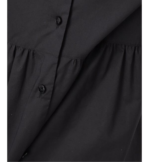 U by SPICK&SPAN「《WEB限定》スタンドカラーフリルブラウス」|シャツ・ブラウス|