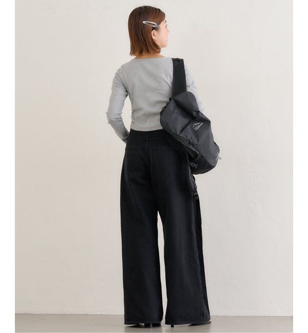 U by SPICK&SPAN「サイドギャザーボートネックトップス」|Tシャツ・カットソー|