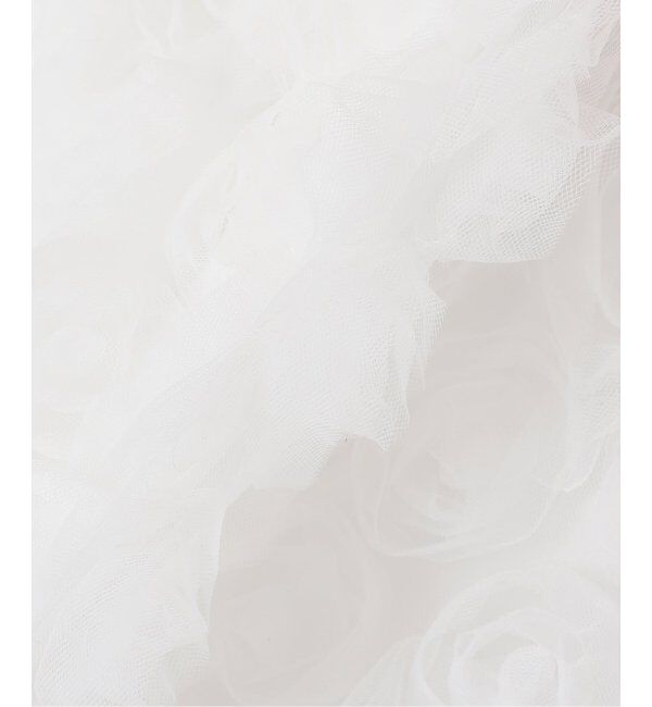 U by SPICK&SPAN「フラワーチュールベアブラウス」|シャツ・ブラウス|