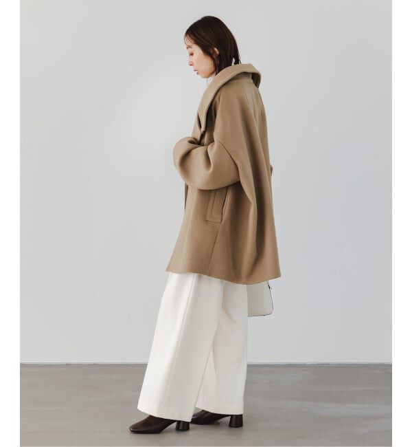 NOBLE「《追加》スタンドカラーオーバーコート」|その他|