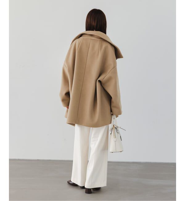 NOBLE「《追加》スタンドカラーオーバーコート」|その他|
