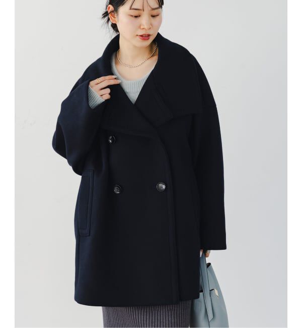 NOBLE「《追加》スタンドカラーオーバーコート」|その他|