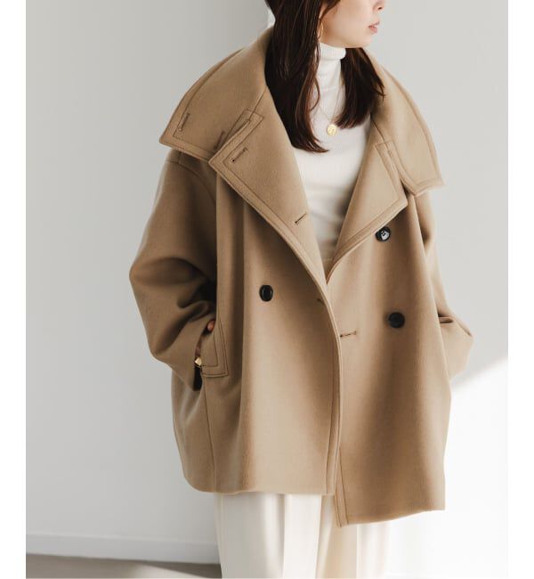 NOBLE「《追加》スタンドカラーオーバーコート」|その他|