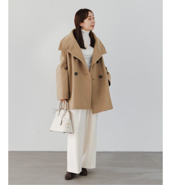 NOBLE「《追加》スタンドカラーオーバーコート」|その他|