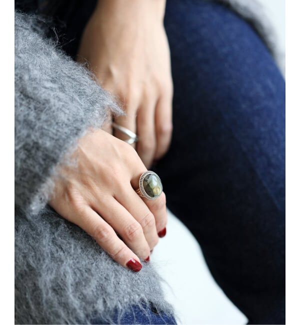 Spick and Span「【SAMH by LILAS】ラブラドライトリング SV」|リング|