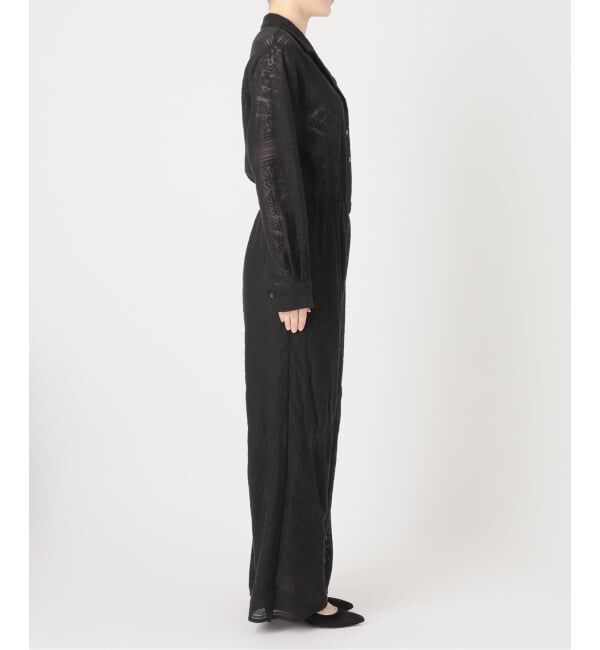 Spick and Span「《予約》オープンカラーレースジャンプスーツ」|オールインワン|