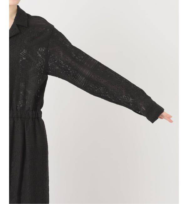 Spick and Span「《予約》オープンカラーレースジャンプスーツ」|オールインワン|