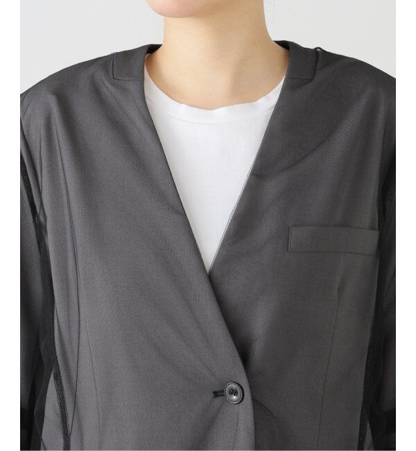  「レイヤードチュールジャケット」|その他|