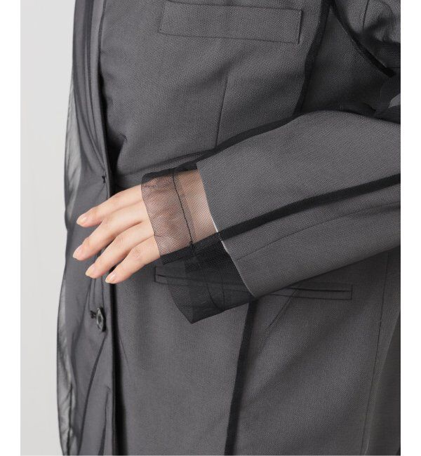  「レイヤードチュールジャケット」|その他|