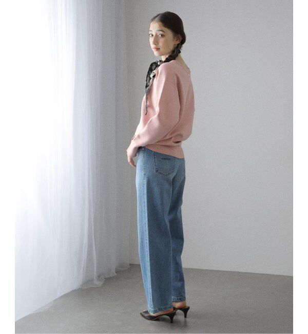  「【洗える】接結クルーネックプルオーバー」|ニット・セーター|