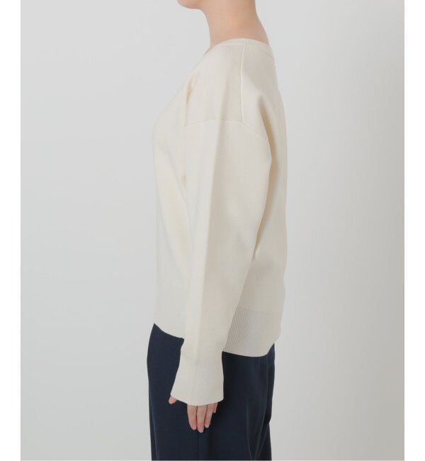  「【洗える】接結クルーネックプルオーバー」|ニット・セーター|