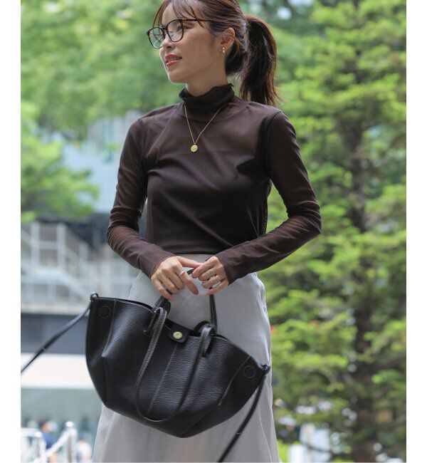  「【洗える】シアースタンドプルオーバー」|Tシャツ・カットソー|