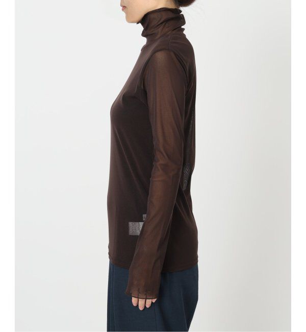  「【洗える】シアースタンドプルオーバー」|Tシャツ・カットソー|