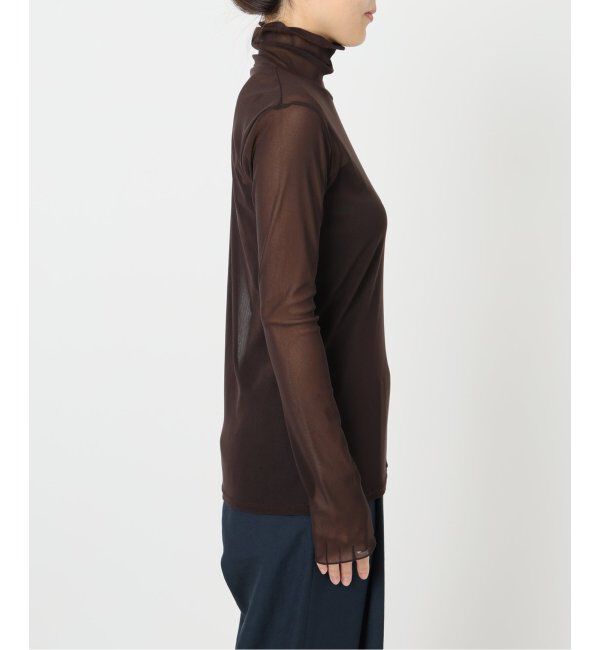  「【洗える】シアースタンドプルオーバー」|Tシャツ・カットソー|