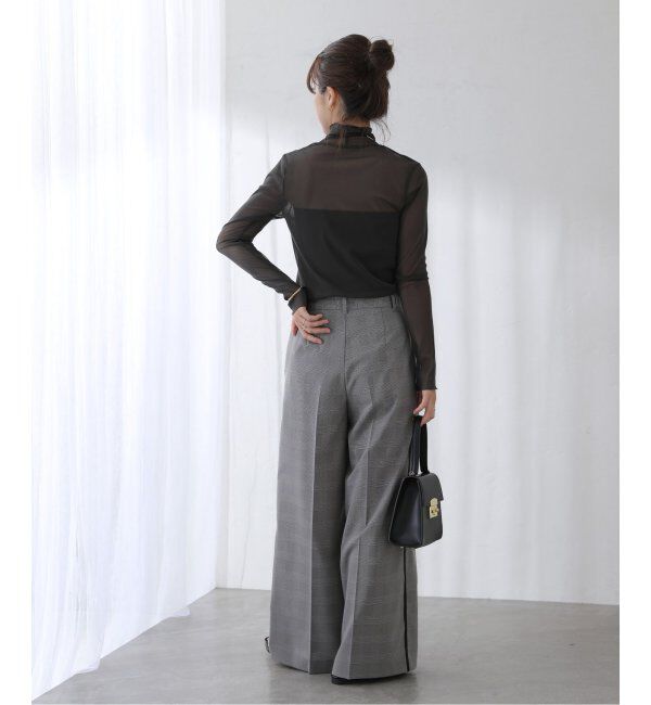  「【洗える】シアースタンドプルオーバー」|Tシャツ・カットソー|