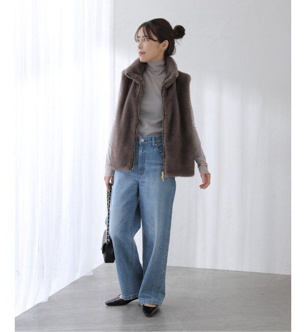  「【洗える】シアースタンドプルオーバー」|Tシャツ・カットソー|