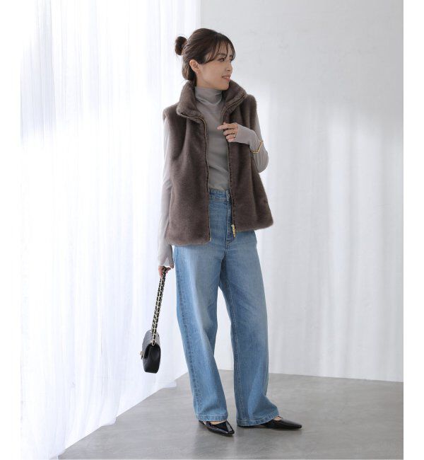  「【洗える】シアースタンドプルオーバー」|Tシャツ・カットソー|