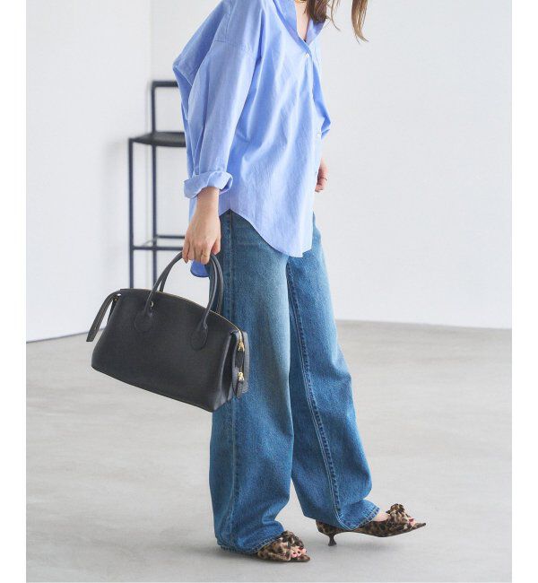  「3.5cmポインテッドリボンオープントゥパンプス」|パンプス|