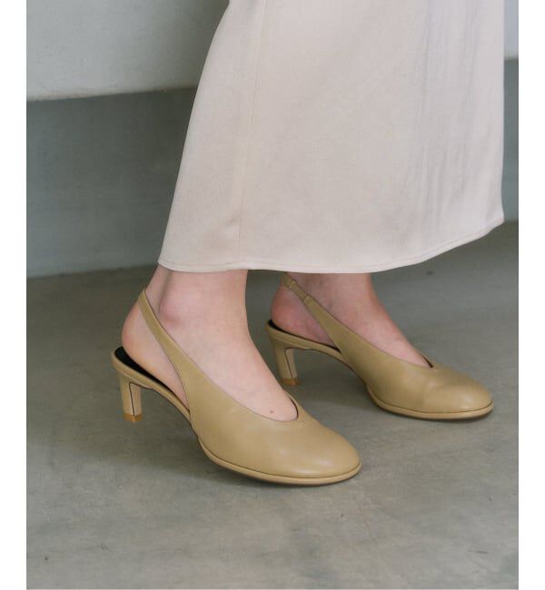  「5.5cmオブリークスリングバック」|パンプス|