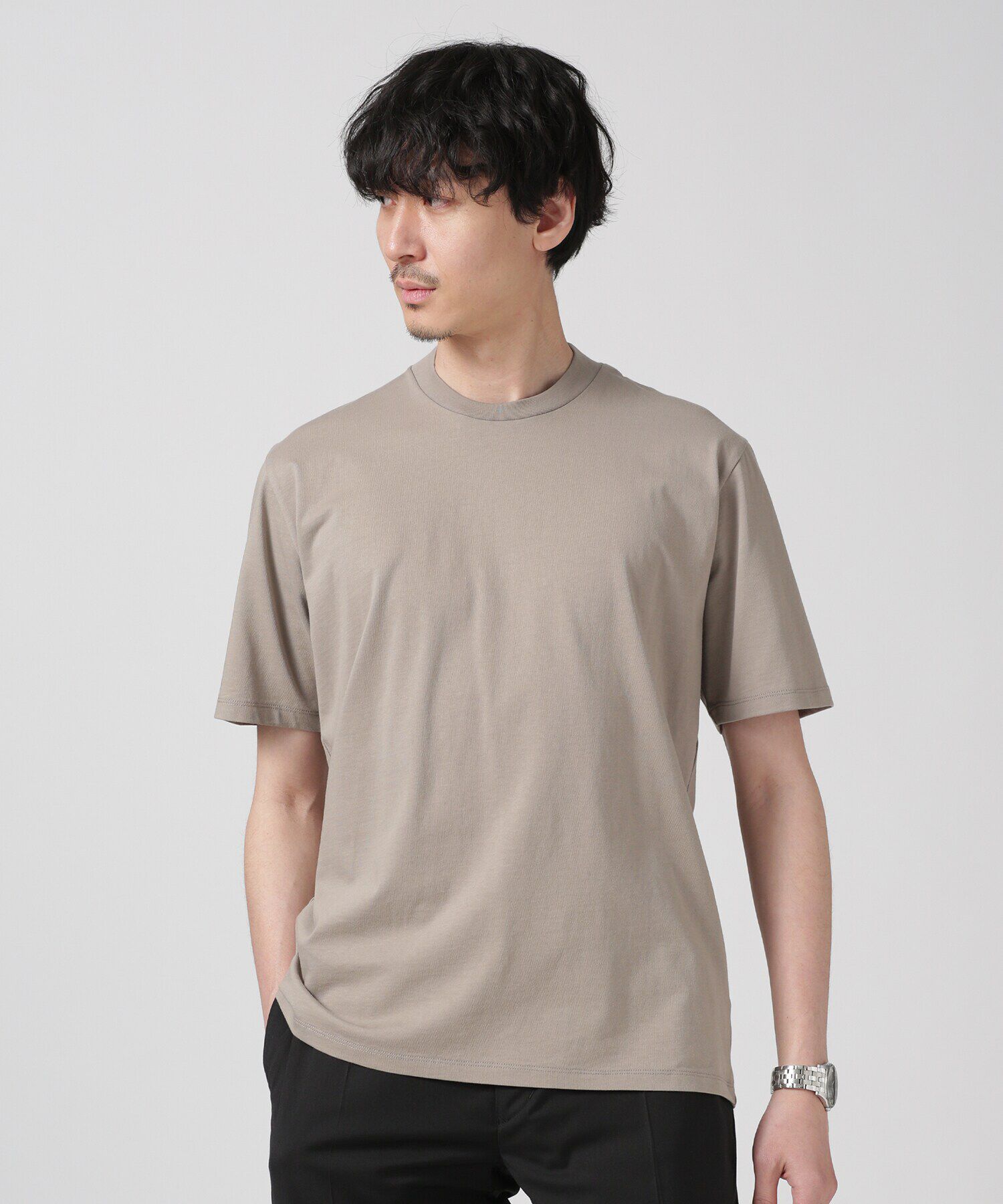 nano･universe「LB.03/ジャケT 半袖」|Tシャツ・カットソー|