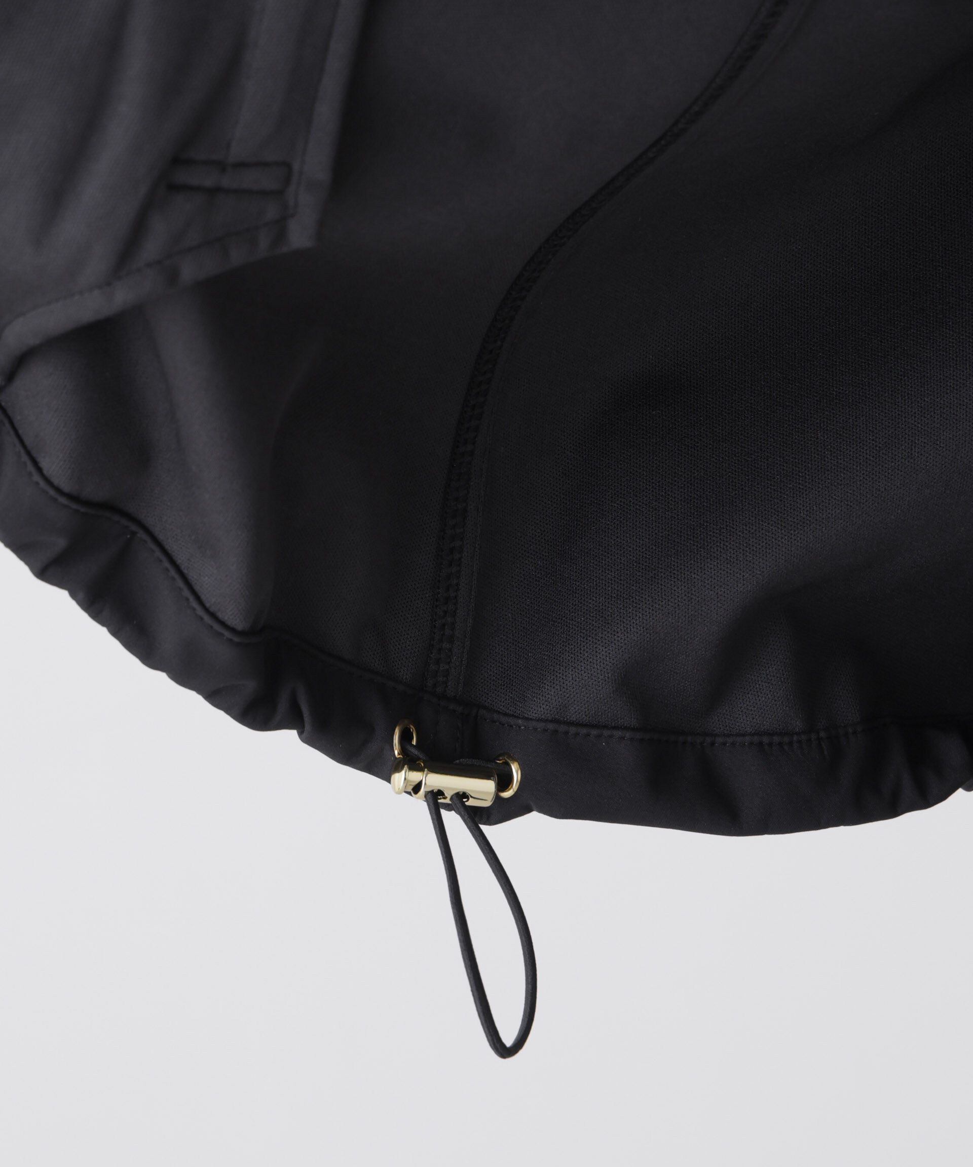 nano･universe「撥水＆花粉ガード フードブルゾン」|ブルゾン・スタジャン|