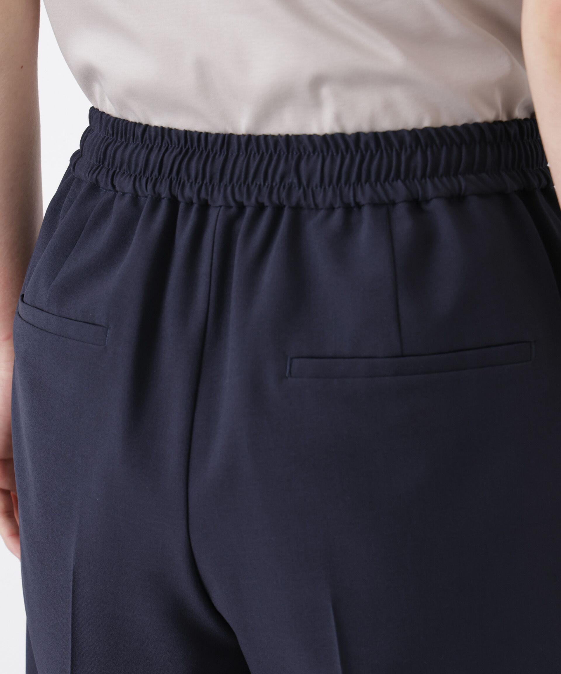 nano･universe「ライトファンクションイージーテーパードパンツ(セットアップ可)」|チノ|