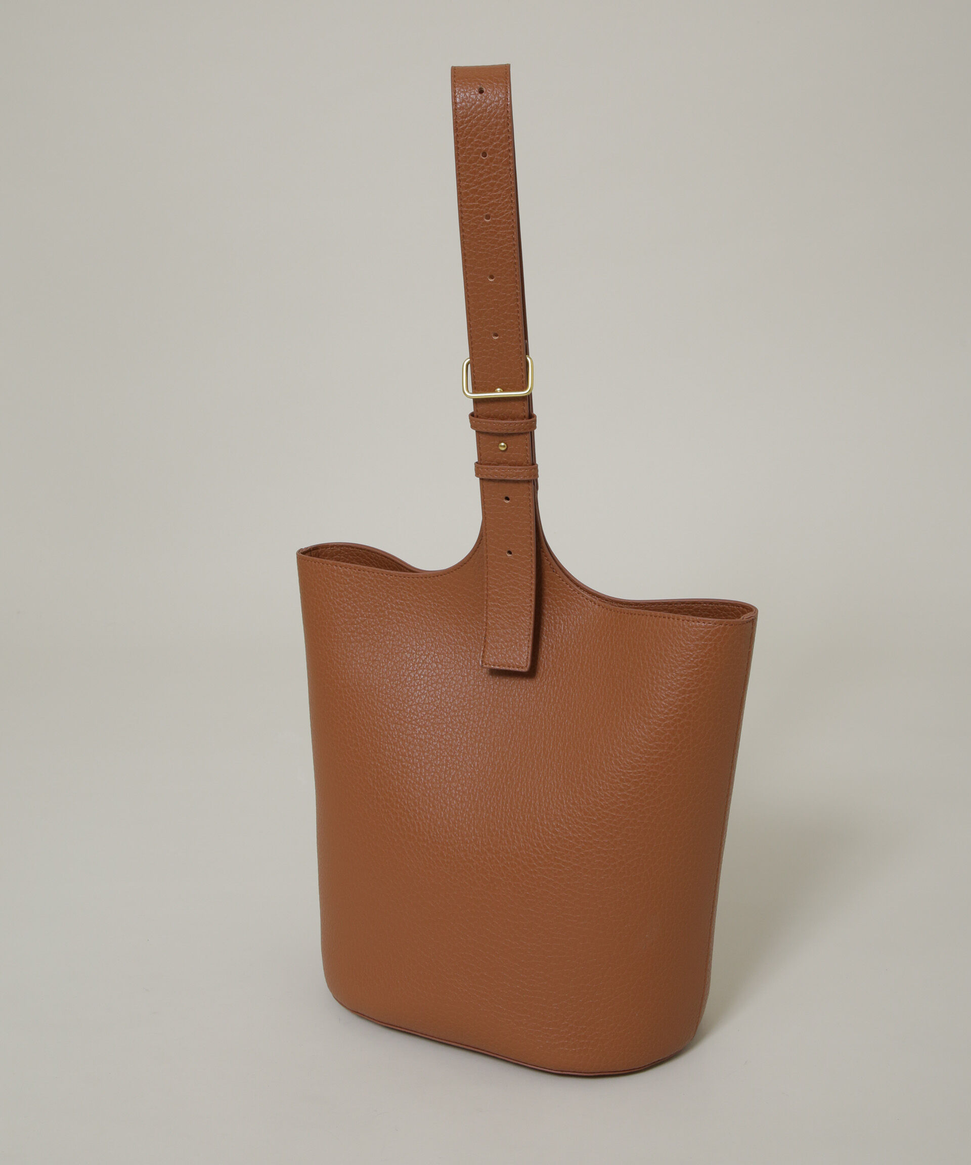 nano･universe「シュリンクワンハンドルバッグ」|ショルダー・メッセンジャー|ベージュ