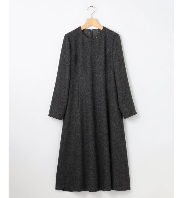 組曲「【2WAY】ラメフラノ フリル襟ワンピース」|ワンピース|