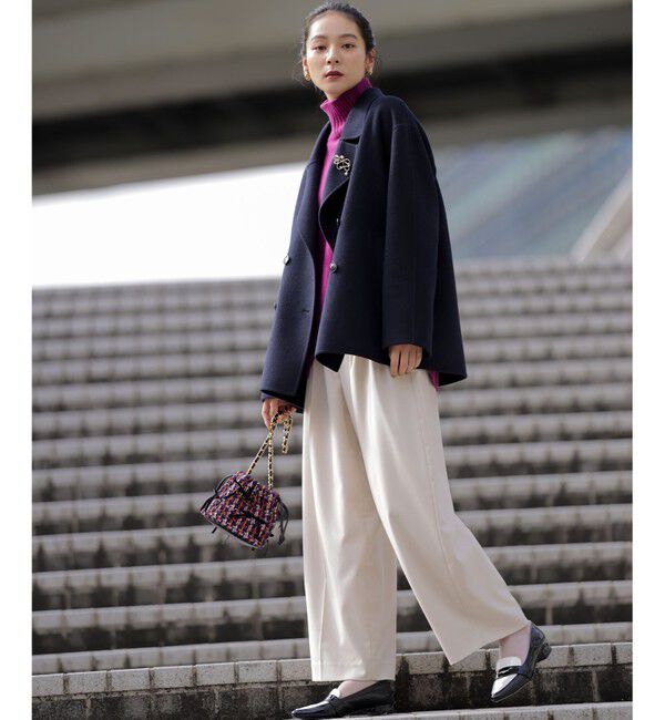 組曲「【加藤ローサさん着用】ハンサムツイルカーヴィーパンツ」|その他|