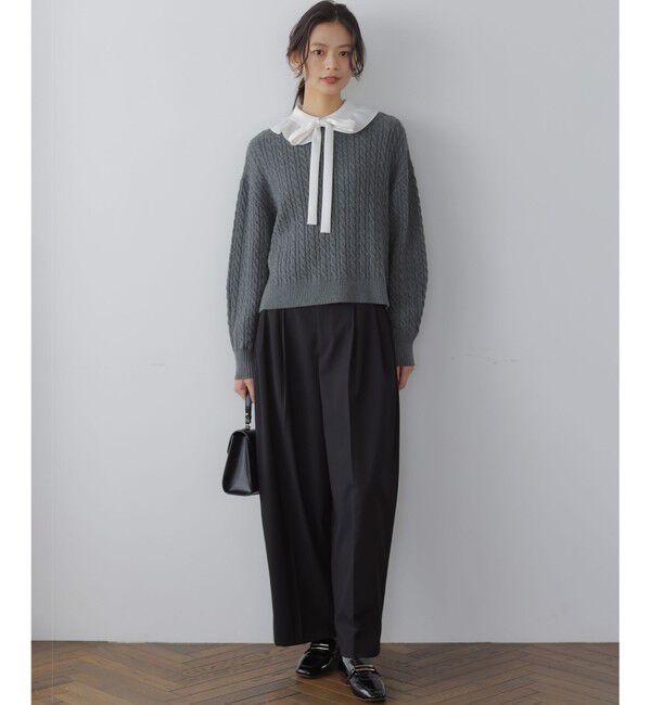 組曲「【加藤ローサさん着用】ハンサムツイルカーヴィーパンツ」|その他|