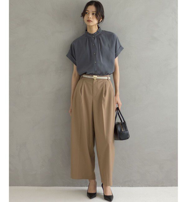 組曲「【加藤ローサさん着用】ハンサムツイルカーヴィーパンツ」|その他|