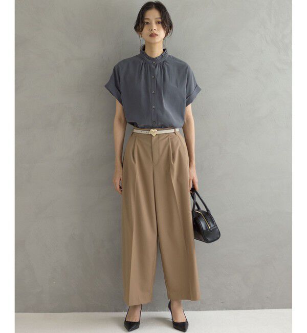 組曲「【加藤ローサさん着用】ハンサムツイルカーヴィーパンツ」|その他|