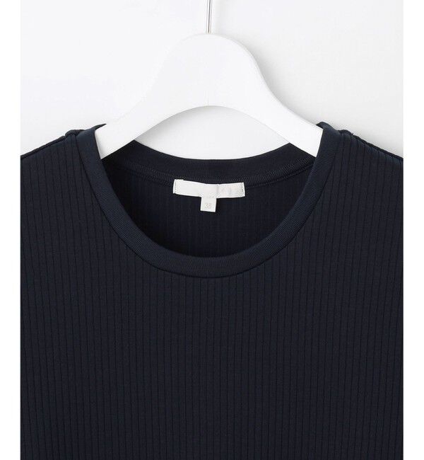 自由区「【ドラマ「明日はもっと いい日になる」着用】ソフトリブ Tシャツ」|Tシャツ・カットソー|