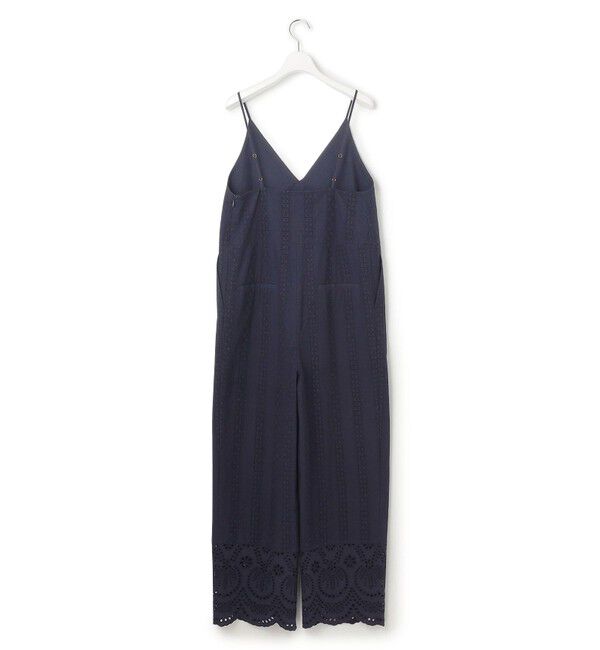 23区「【洗える】コットンエンブロイダリー オールインワン」|オールインワン|