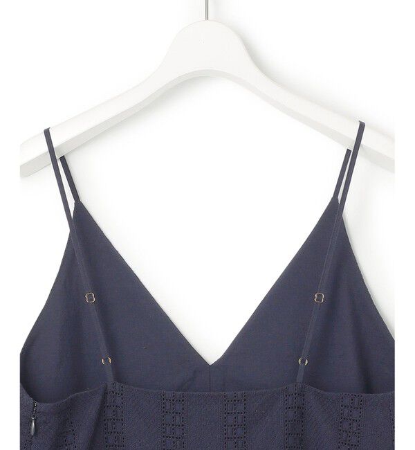 23区「【洗える】コットンエンブロイダリー オールインワン」|オールインワン|