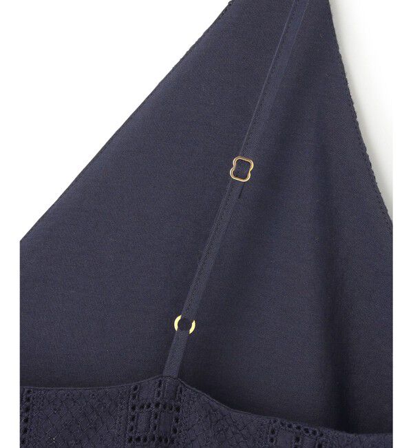 23区「【洗える】コットンエンブロイダリー オールインワン」|オールインワン|