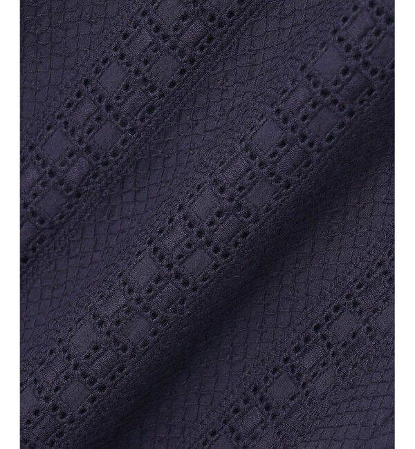 23区「【洗える】コットンエンブロイダリー オールインワン」|オールインワン|