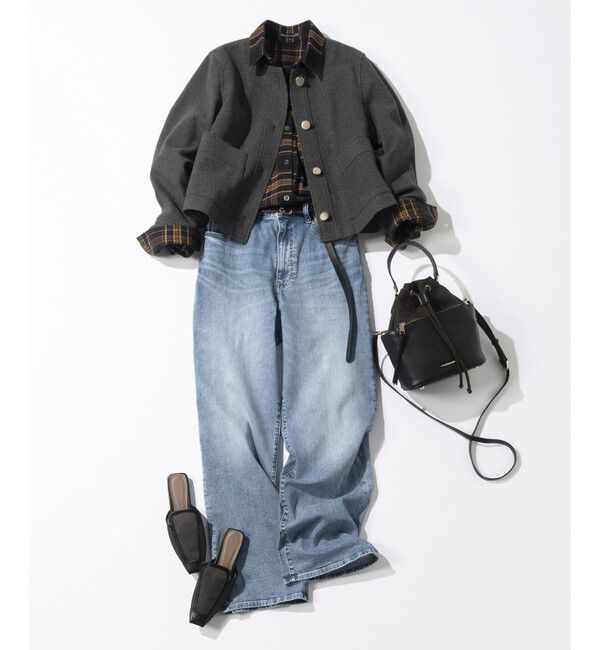 23区「【滝沢眞規子さん着用】ソフト ロング ベルト」|ベルト|