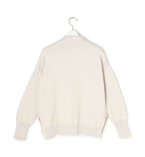 23区「コットンギマ スキッパー ニット」|ニット・セーター|