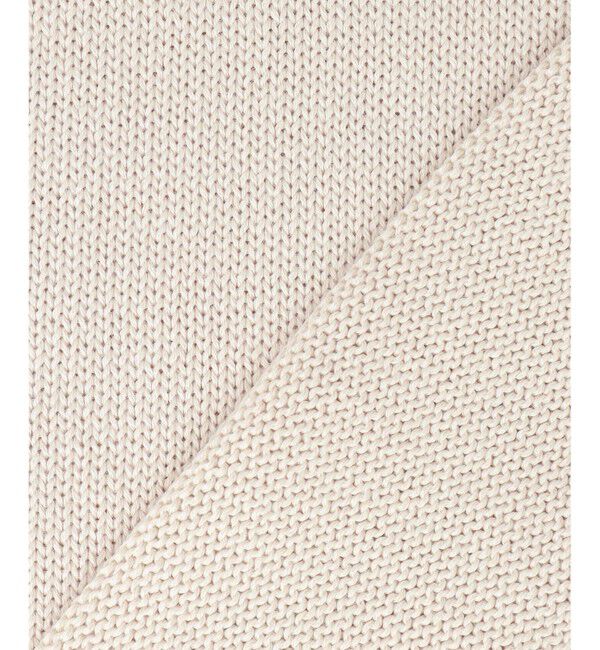 23区「コットンギマ スキッパー ニット」|ニット・セーター|