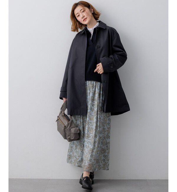 23区「コットンギマ スキッパー ニット」|ニット・セーター|