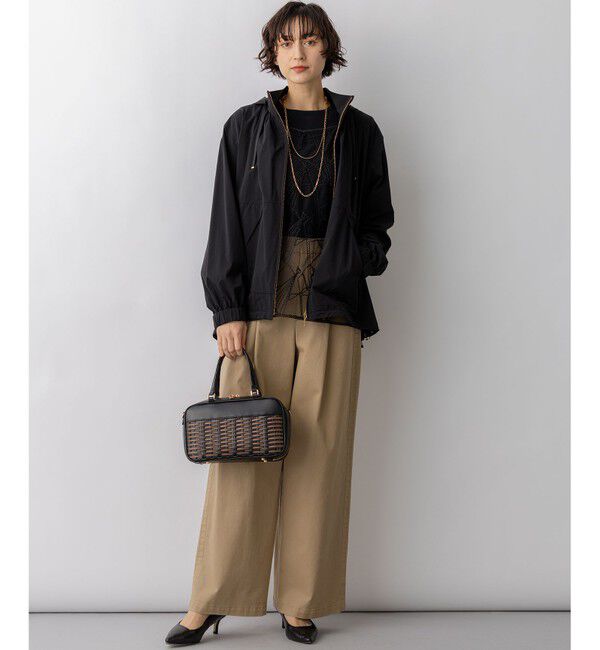 23区「【見上愛さん着用】シアーフライス レイヤード ロンTEE」|Tシャツ・カットソー|