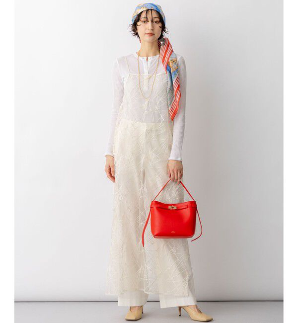 23区「【見上愛さん着用】シアーリブ レイヤード ロンTEE」|Tシャツ・カットソー|