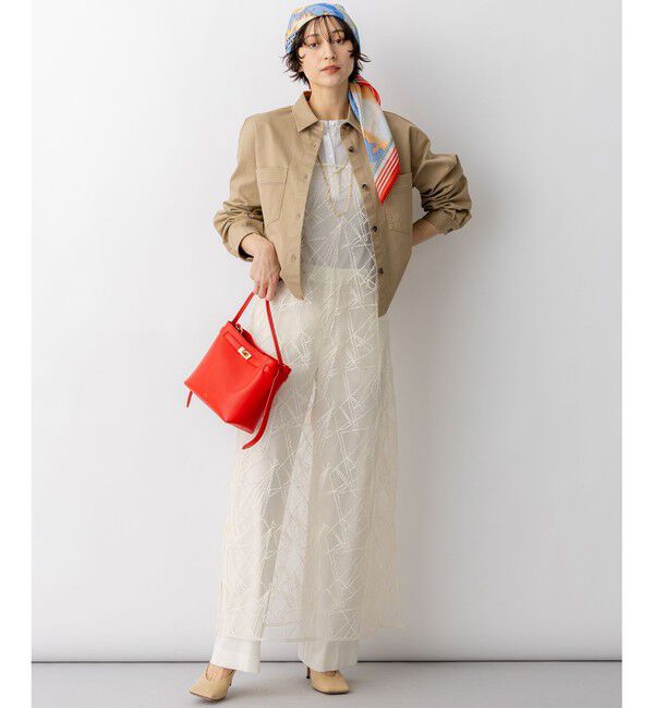 23区「【見上愛さん着用】シアーリブ レイヤード ロンTEE」|Tシャツ・カットソー|