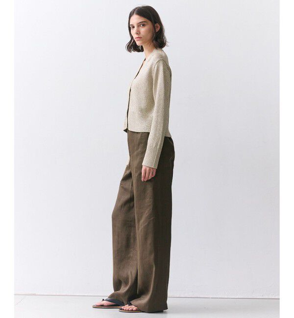 BEIGE,「MICA / リネンブレンドイージーワイドパンツ」|その他|