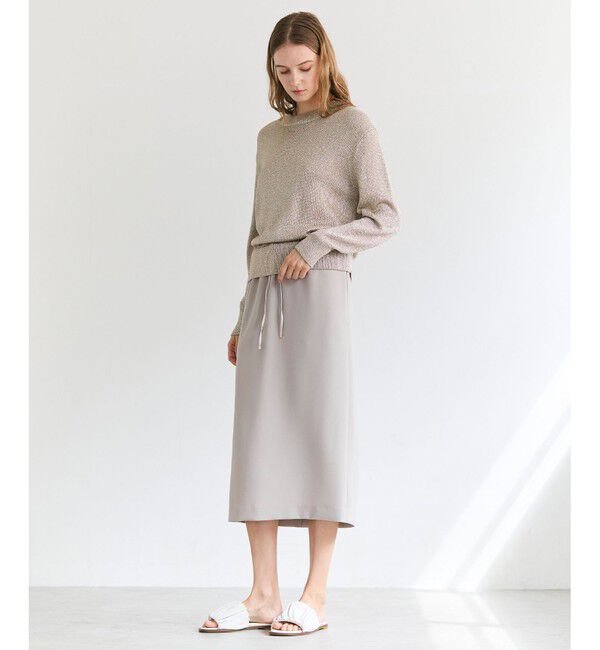 BEIGE,「SPESSARTINE / コクーンシルエットプルオーバー」|ニット・セーター|