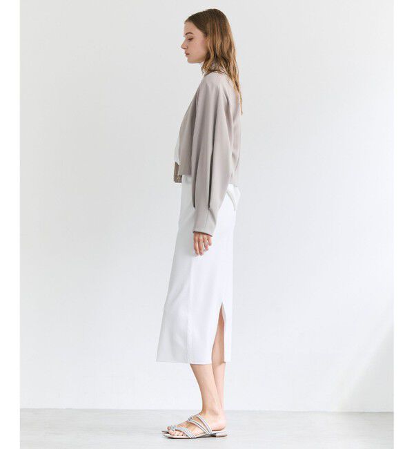 BEIGE,「LAURA / ドライタッチ ストレッチニットスカート」|スカート|